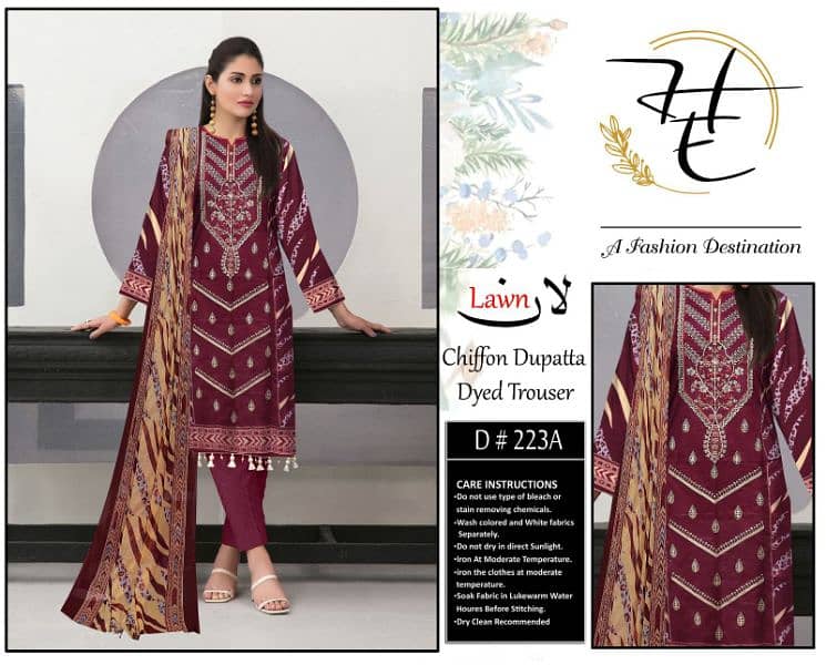 lawn and cotton Unstiched collection. ruba_raana 7