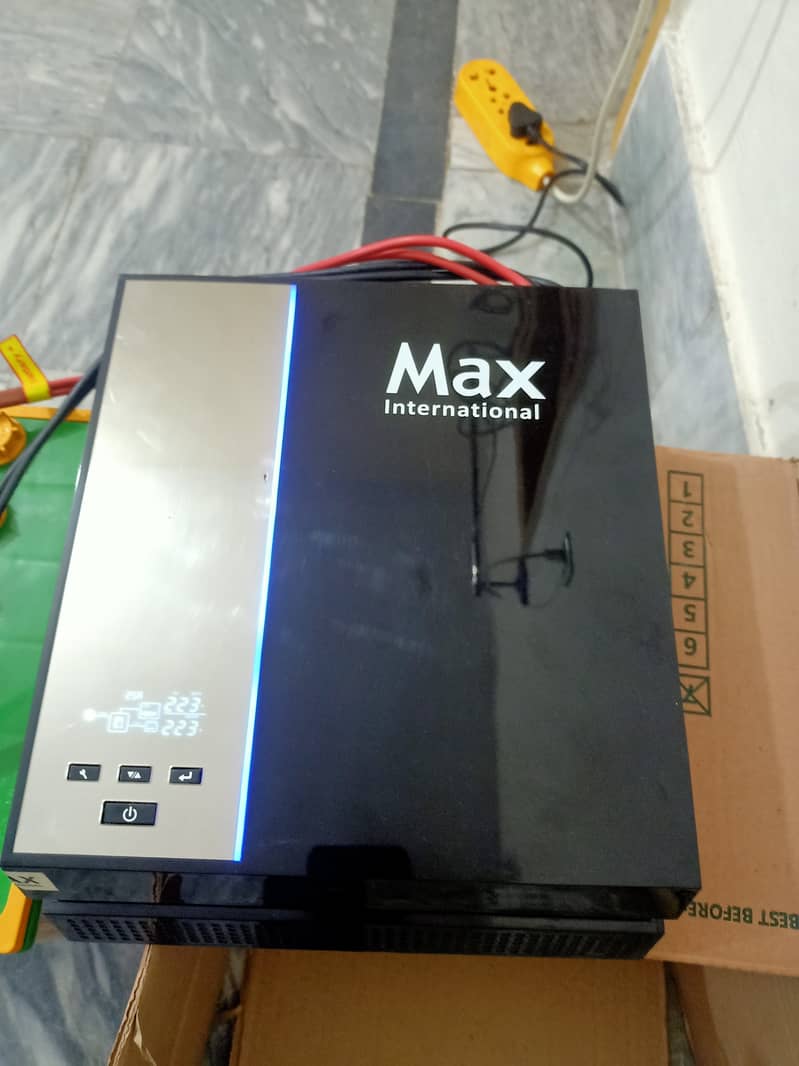 Max International UPS/inverter With Phoenix new battery for sale. 0