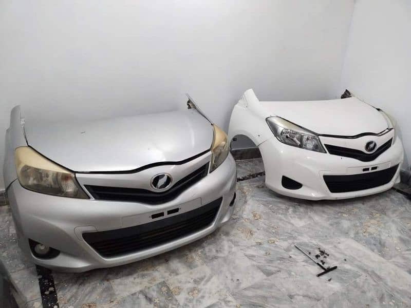 Vitz 2012 ,2016,2018,2020, Bonnet, Headlight, Bumper, Fender,Backlight 0