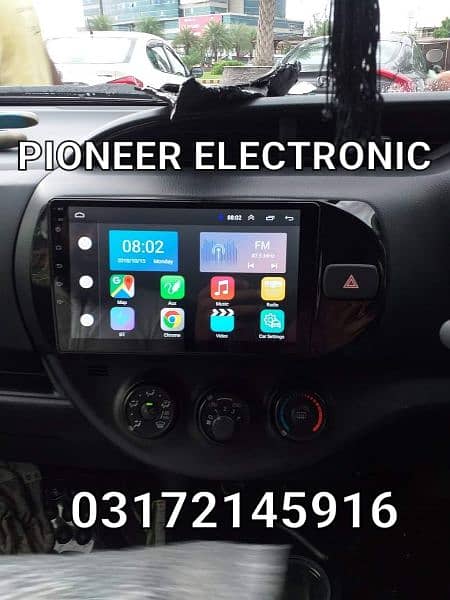 TOYOTA VITZ PASSO 2015 2017 2019 2018 2020 2022 ANDROID PANEL LCD LED 0