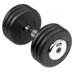 Rubber Commercial Dumbbells Special Quality 22Kgs Pair For Sale