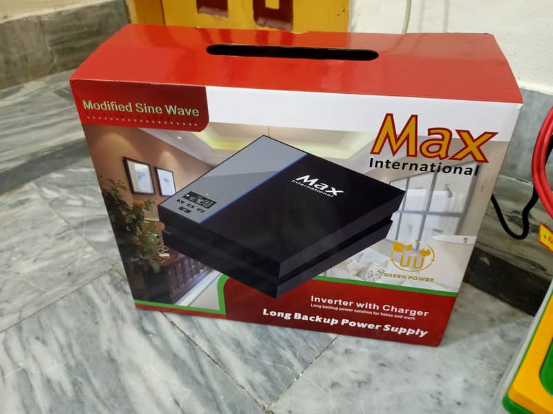 Max International UPS/inverter With Phoenix new battery for sale. 1