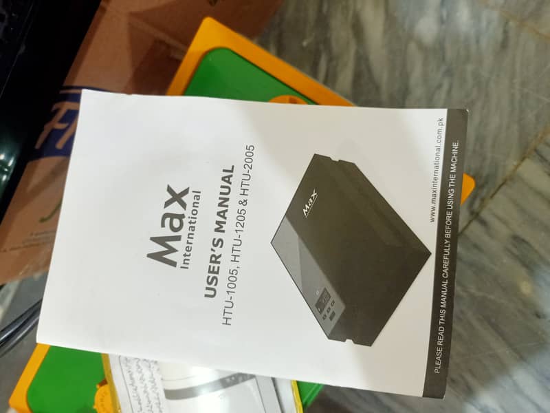 Max International UPS/inverter With Phoenix new battery for sale. 4