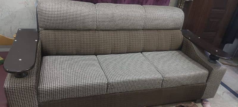 Sofa Set 3+2+1.6 seater only sofa in very good condition 0