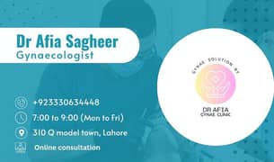 Dr Afia Sagheer