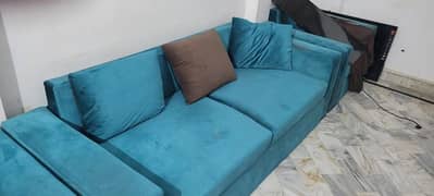Comfortable Velvet Sofa