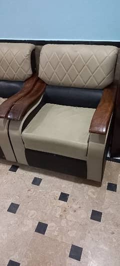 5 seater sofa leather main hai