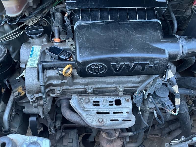 Vitz 1.0 converted to 1.3 engine changed 7