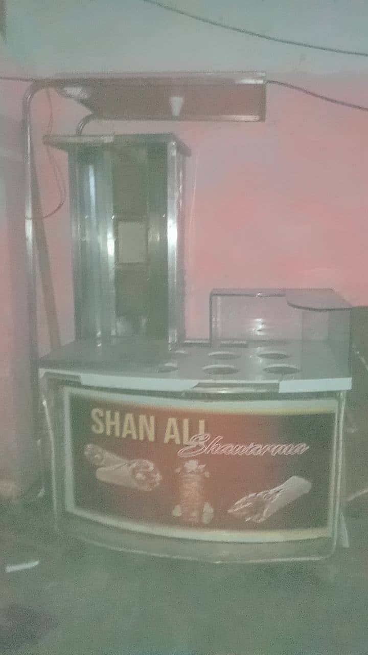 Shawarma Machine With Stall 2