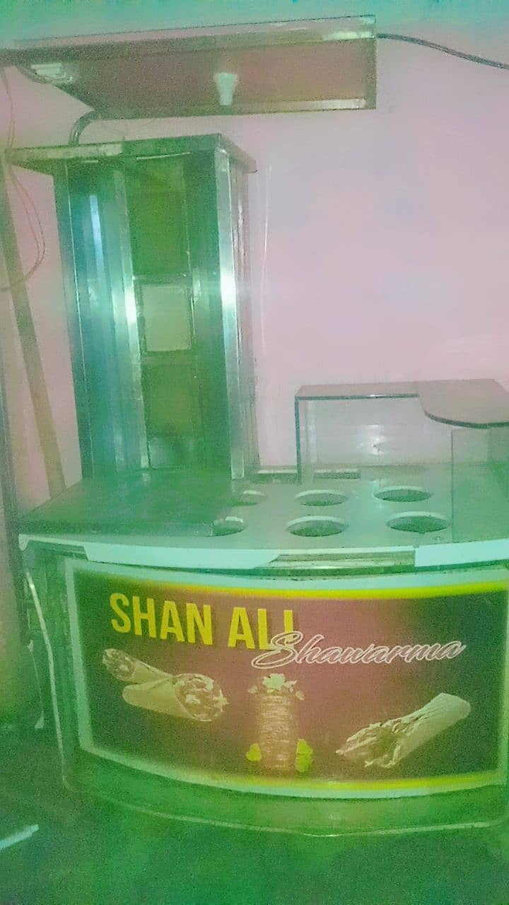 Shawarma Machine With Stall 3