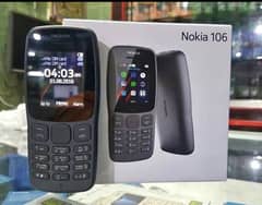 Nokia 106,having box