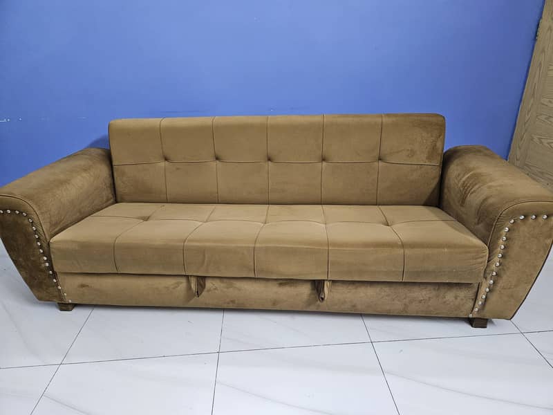 Minimally used sofa bed for urgent sale 6