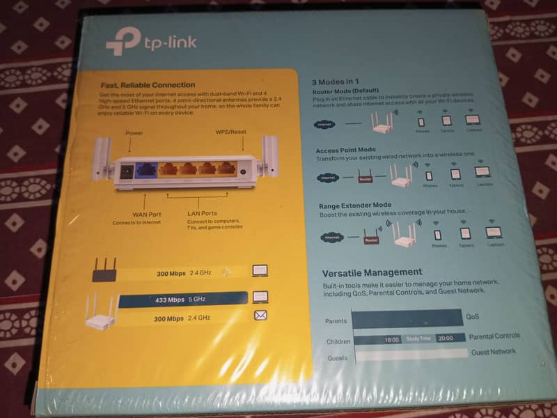 TP-LINK DUAL BAND ROUTER 6