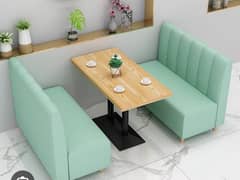 2 Two seater seti and table