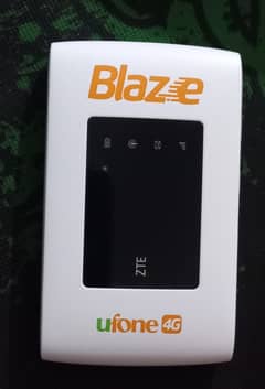 Ufone Blaze 4G Device with Package of Rs. 2750 0