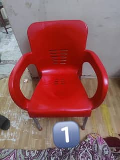 Plastic Chairs with Hand Rest (Felloh)