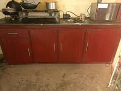 kitchen cabinet in solid wood