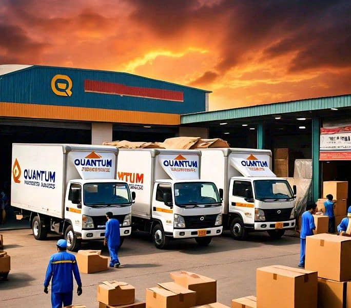 Quantum Movers Provide Trucks, Labour, Packing, Moving Services 4