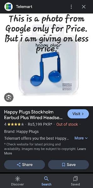 Happy Plug Earphones/Handfree 2