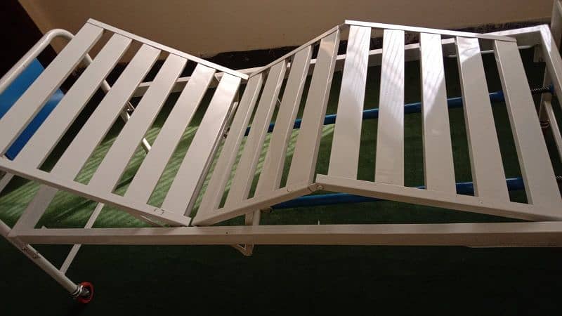 Patient beds / couch / bed side table/ drip stand stock available 3