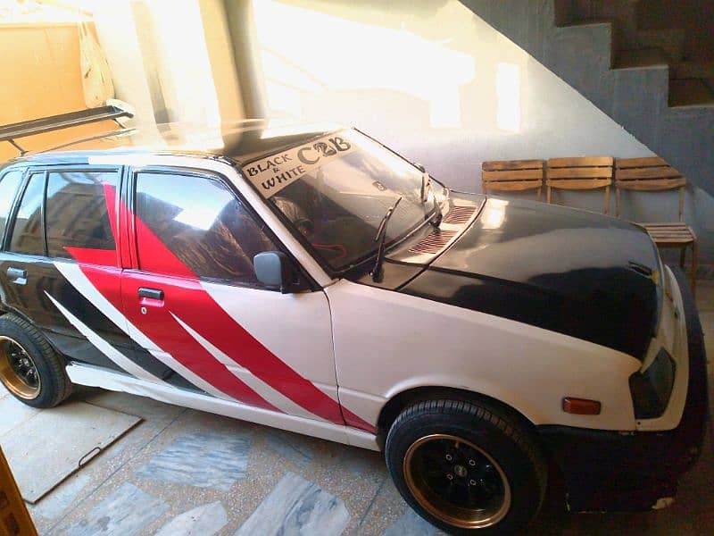 exchange possible car  Suzuki Khyber Swift sports modified 10