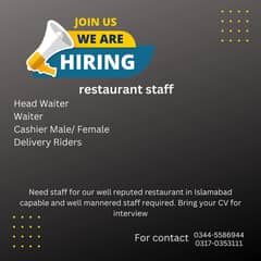 hiring restaurant staff