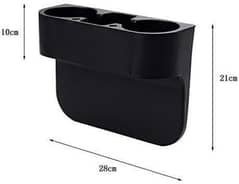 Seat Gap Filler with Cup Holder/ 3 in 1 Multifunction Cup Holder 0