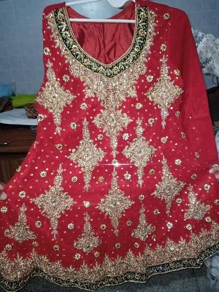bridal wear dress pehna nahi ha bilkul new ha 03041175787 0