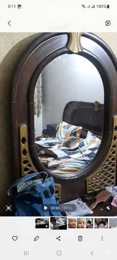 queen bed with dressing 03335207496