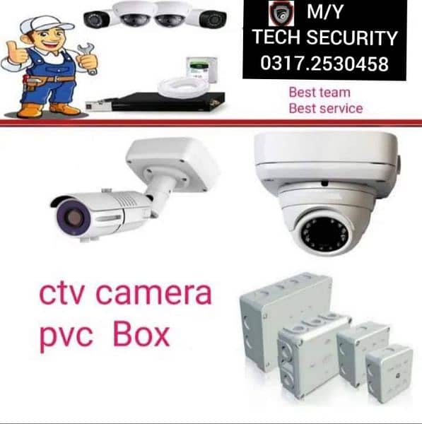 cctv camera installation 1year warranty 1