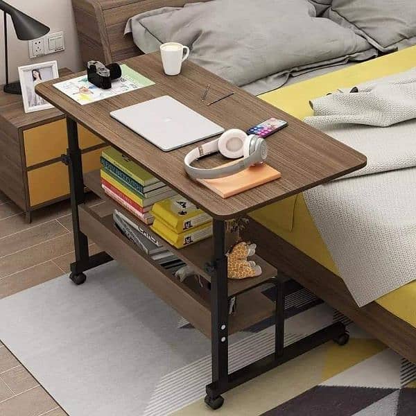 Adjustable height laptop table,study table,Home table,Writing table, 4