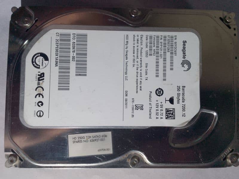 350GB Computer Hard Disk HDD In Good Condition with Low Price 0