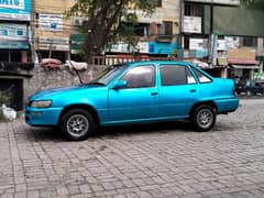 daewoo racer car in blue fresh body. Good condition