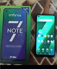 INFINIX NOTE 7 LITE with box 03348484124