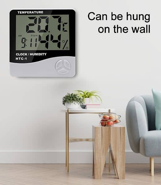 LCD Digital Incubator Temperature Humidity Meter HTC-1 HTC-2 Hom 1