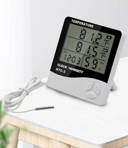 LCD Digital Incubator Temperature Humidity Meter HTC-1 HTC-2 Hom 3