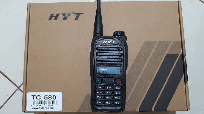 HYT Hytera_TC580 Professional Two way radio walkie talkie VHF Support 6