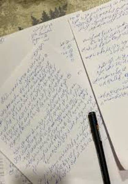 I can write assignment in English and urdu 18
