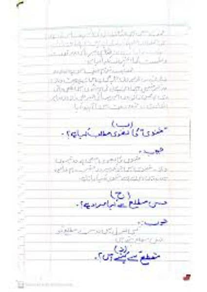 I can write assignment in English and urdu 19