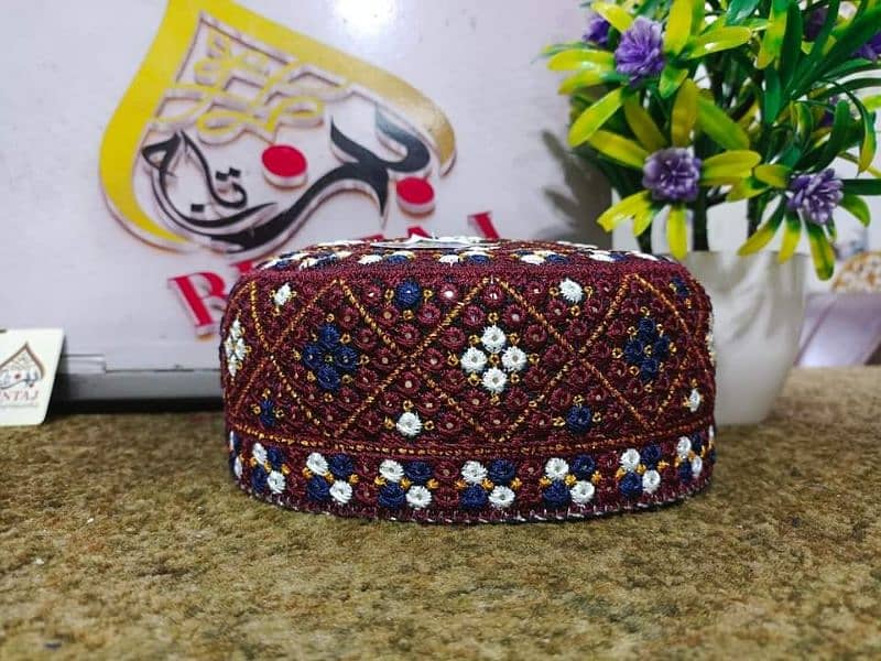 HAND MADE STYLE NAMAZI CAP 3