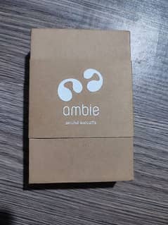 Ambie Earcuffs just box open for YouTube video
