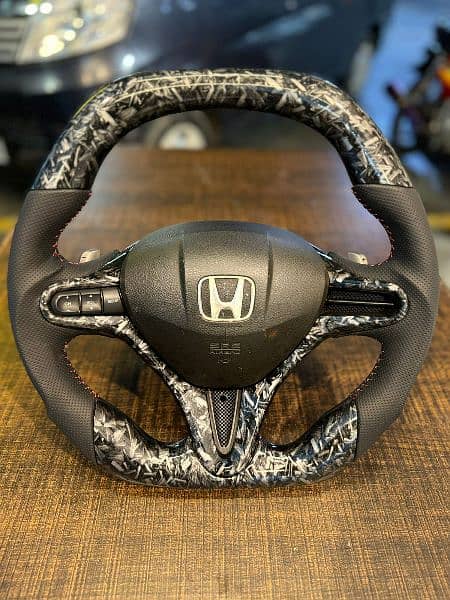 Honda Reborn Carbon fiber/forged fiber steering available 5