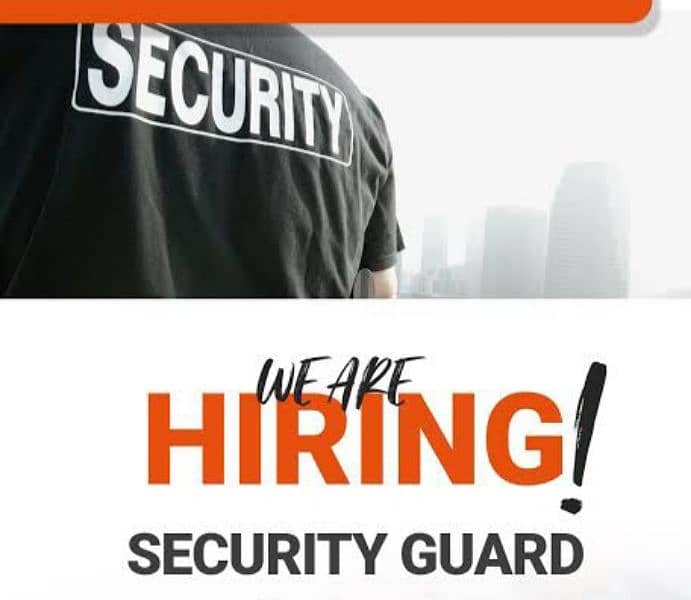 We Are Hiring Security Guards 0