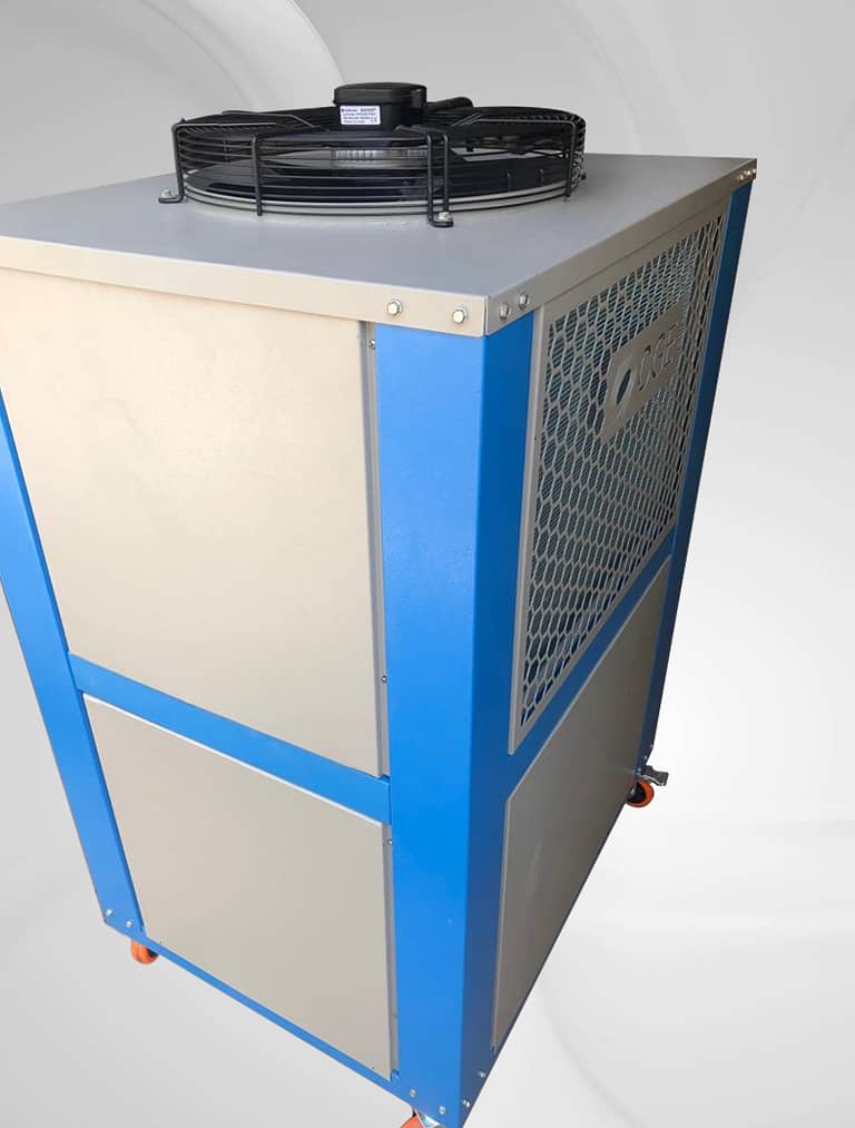 Portable Air Cooled Water Process Chiller Capacity Range: 03 -20 Ton 3