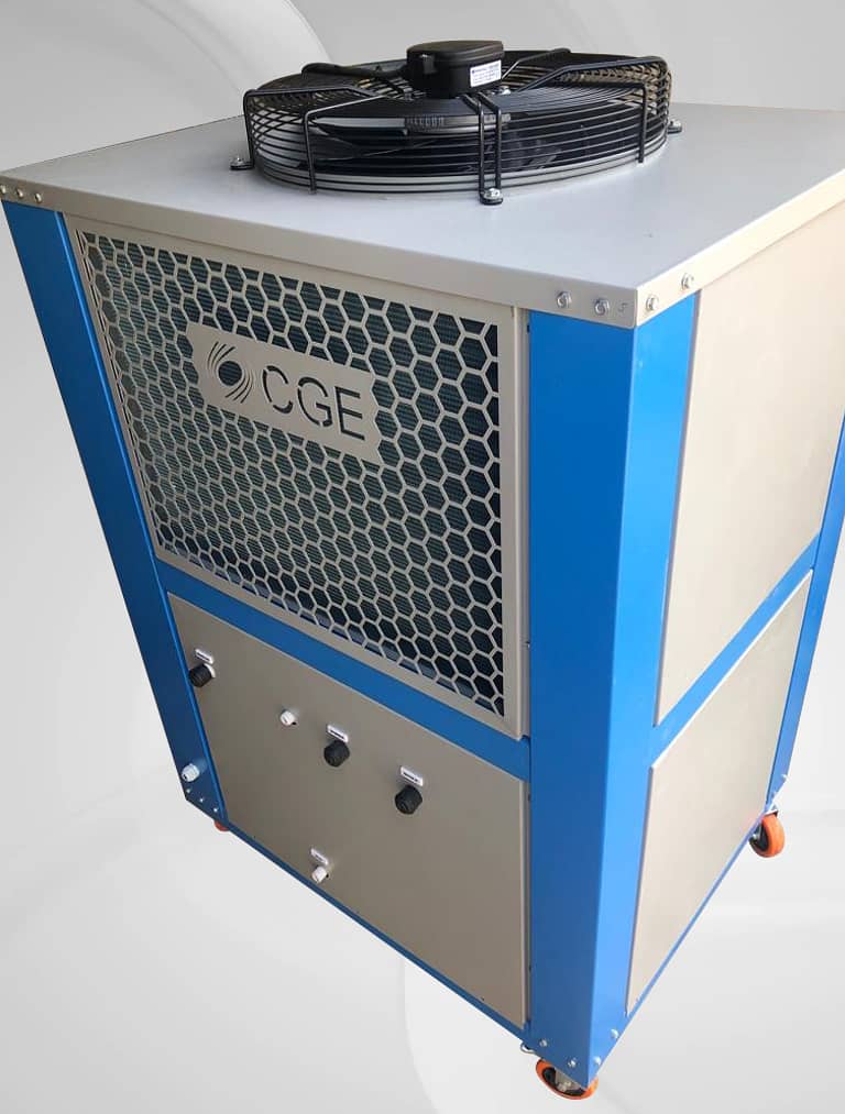 Portable Air Cooled Water Process Chiller Capacity Range: 03 -20 Ton 5