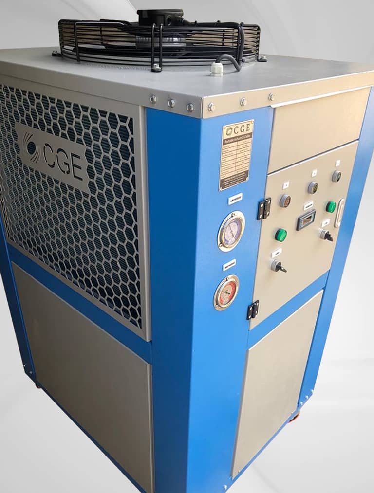 Portable Air Cooled Water Process Chiller Capacity Range: 03 -20 Ton 7