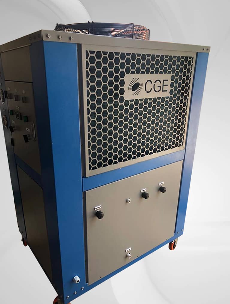 Portable Air Cooled Water Process Chiller Capacity Range: 03 -20 Ton 9