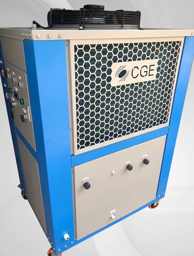 Portable Air Cooled Water Process Chiller Capacity Range: 03 -20 Ton 11