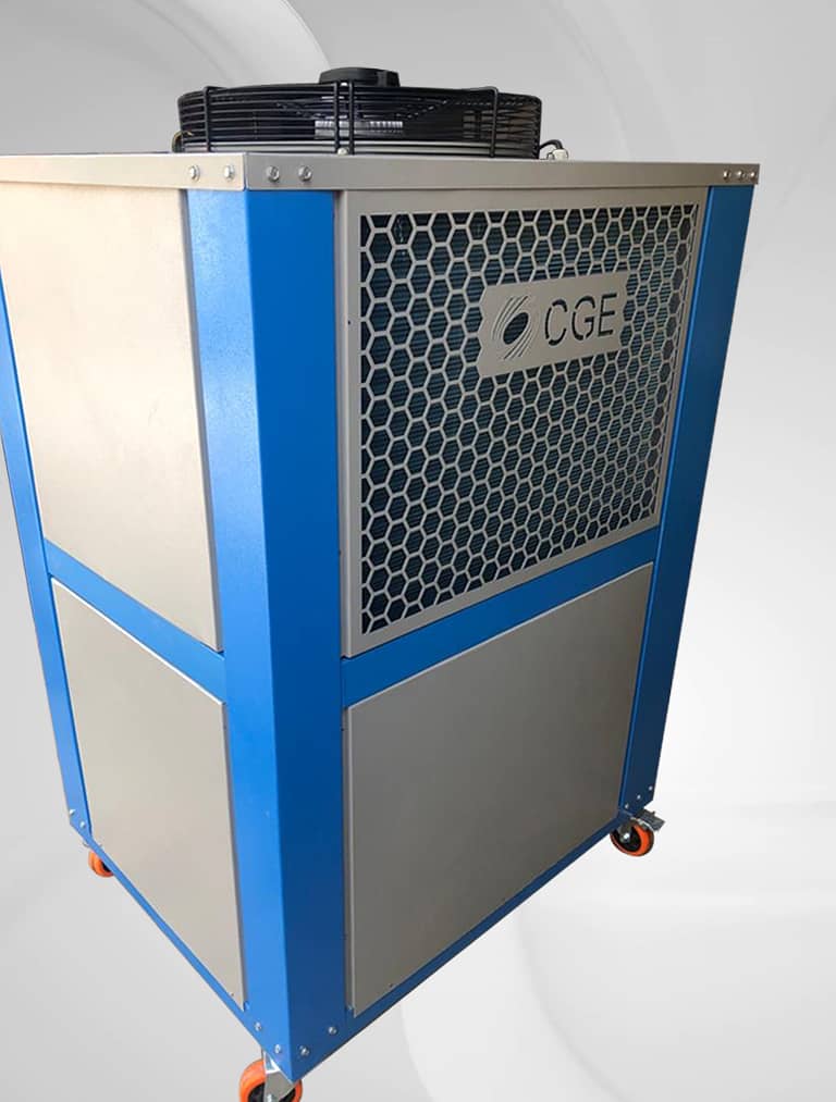 Portable Air Cooled Water Process Chiller Capacity Range: 03 -20 Ton 12