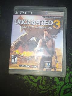 uncharted 3 Drake's Deception PS3 (used)